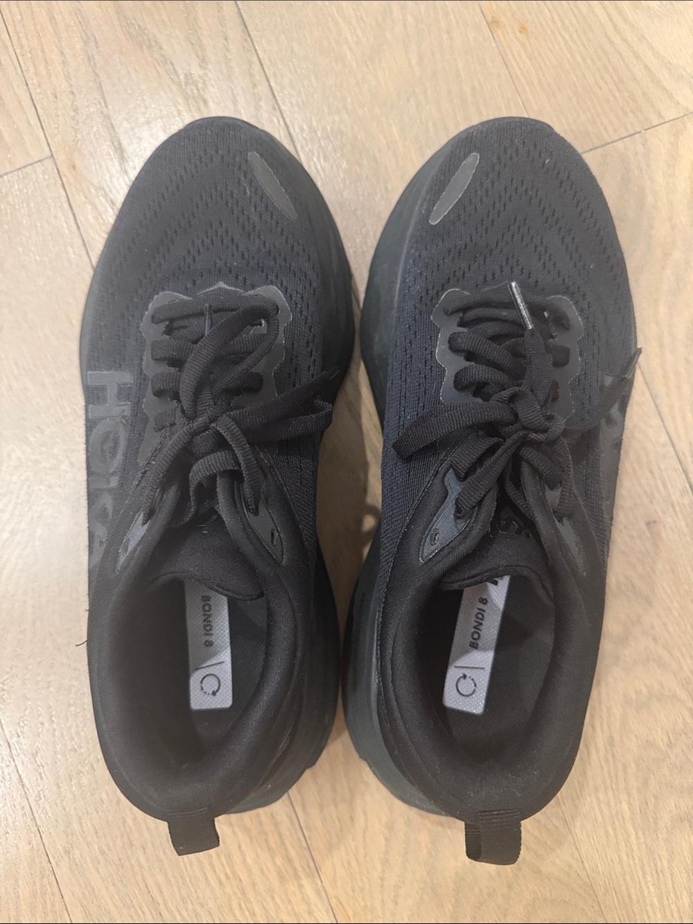 Hoka Men's Black Athletic Running Shoes